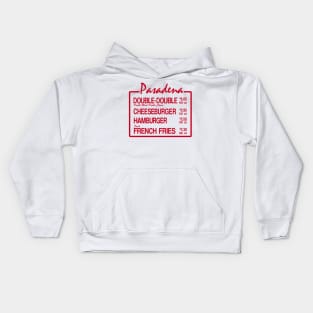 Pasadena Burger Kids Hoodie